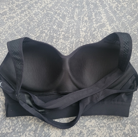 Adidas Supportive Sports Bra in Black - Picture 7 of 7